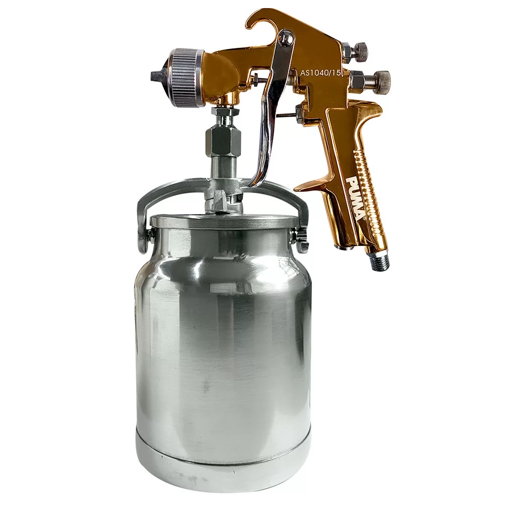 PIOSTOLA DE PINTURA ALTA PRODUÇÃO 1,7MM 1L TIPO SUCÇÃO - PUMA AS 1040-15